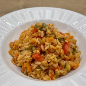 Arroz con verduras