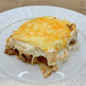 Canelones de carne gratinados al horno