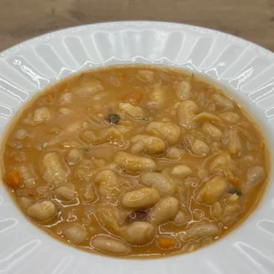 Alubias con verduras