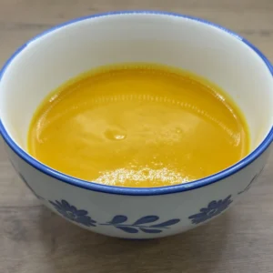 Crema de calabaza al curry