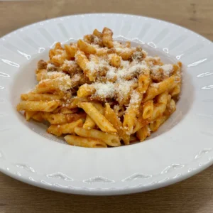 Macarrones boloñesa